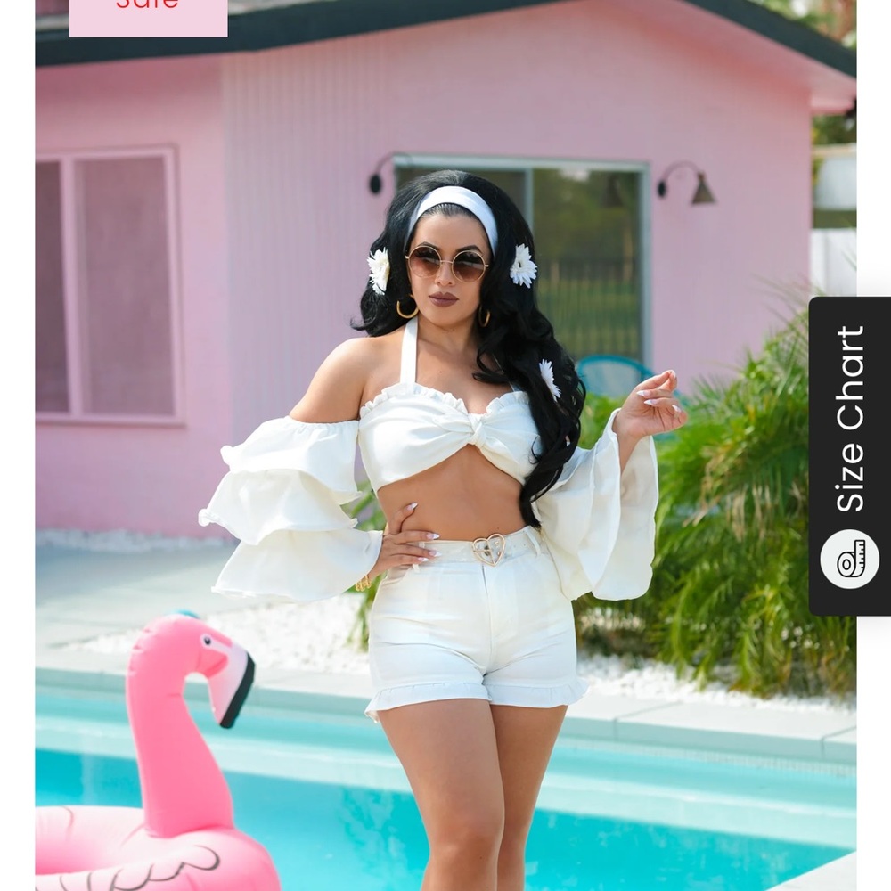 **SOLD**  Vintage Vandalizm Daisy Denim Set